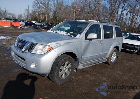 2008 Nissan Pathfinder Se из США, поврежденный, VIN 5N1AR18B38C662201